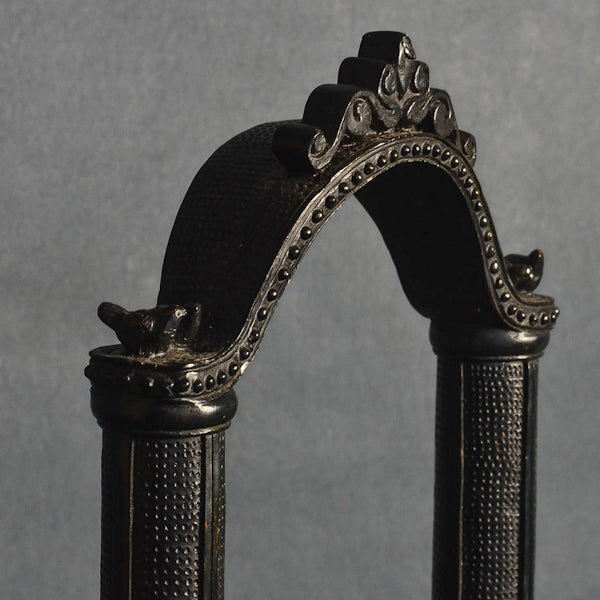 Scultura in bronzo “Suonatrice con angioletto” Epoca primi ‘900