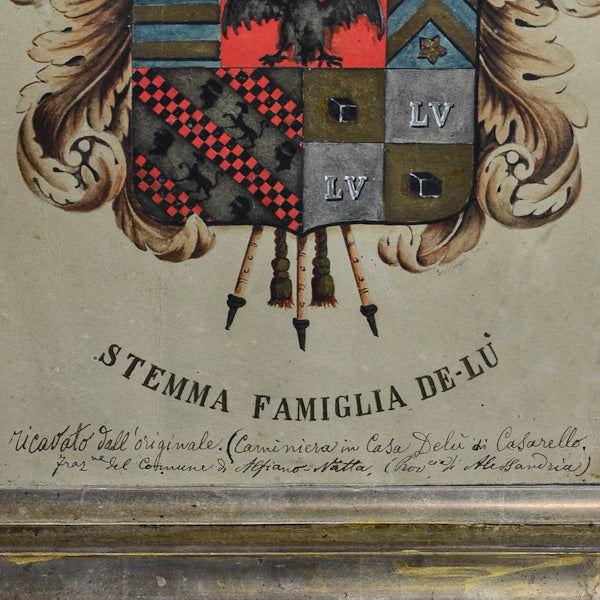 Stemma araldico "Famiglia DE-LU"
