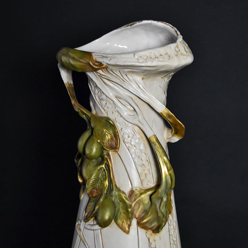 Vaso in stile Liberty manifattura Royal Dux. Epoca primi ‘900