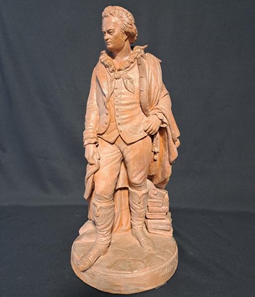 SCULTURA IN TERRACOTTA RAFF. VITTORIO ALFIERI
