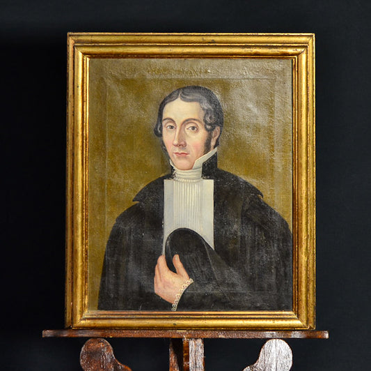 Dipinto olio su tela “Magistrato”. Fine ‘700 Francia