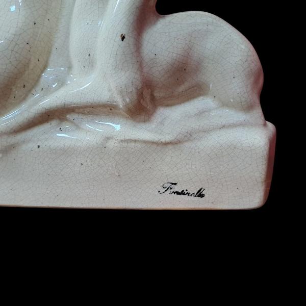 TERRACOTTA FIRMATA LOUIS FONTINELLE DONNA SDRAIATA
