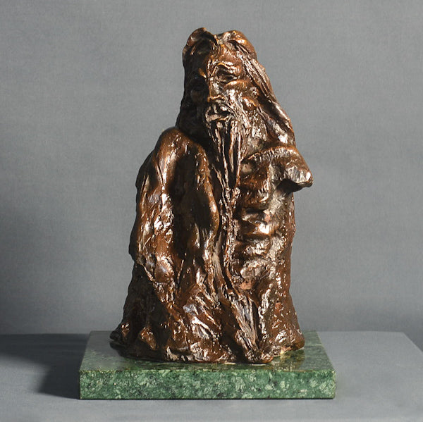 Bronzo raffigurante “Cristo sofferente” f.to Carlo Bellomonte.