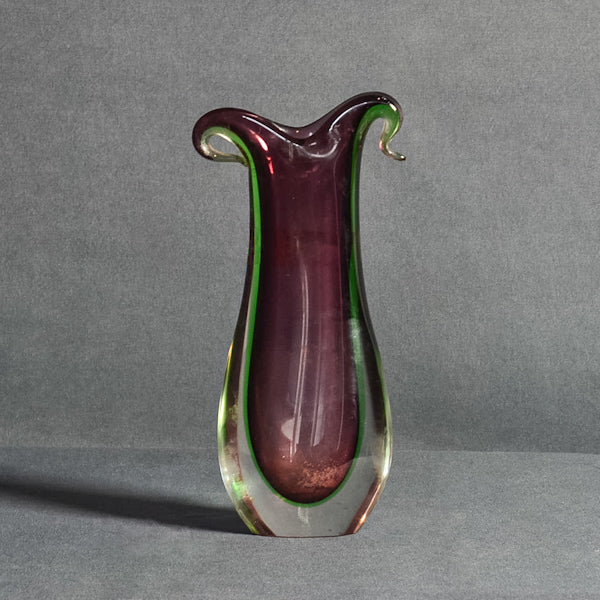 Portafiori in cristallo di Murano. Inizi ‘900