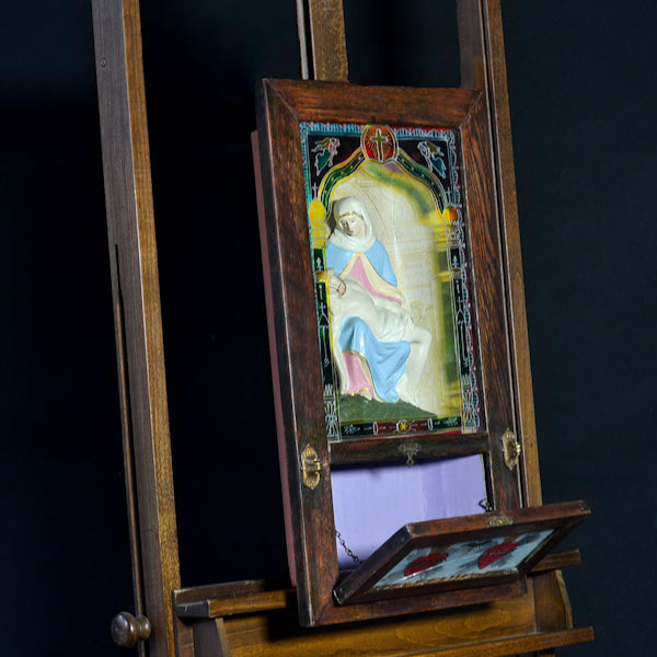Bacheca per devozione e scomparto dedicato alle richieste di misericordia. Fine ‘800