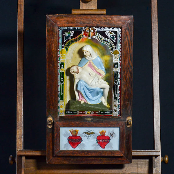 Bacheca per devozione e scomparto dedicato alle richieste di misericordia. Fine ‘800