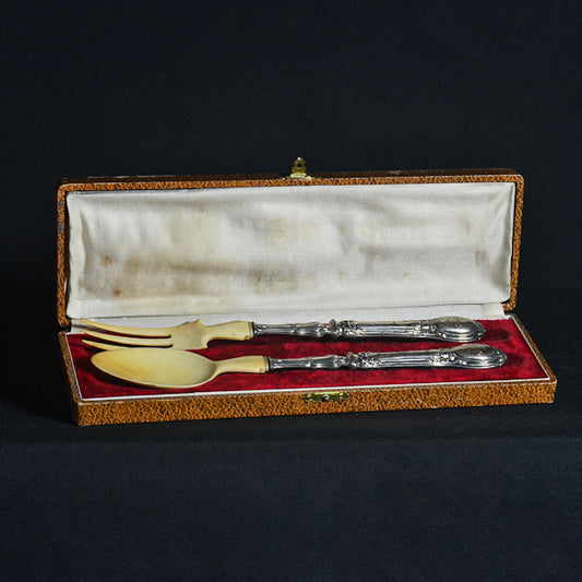 Set arrosto in argento. Inghilterra. Primi ‘900