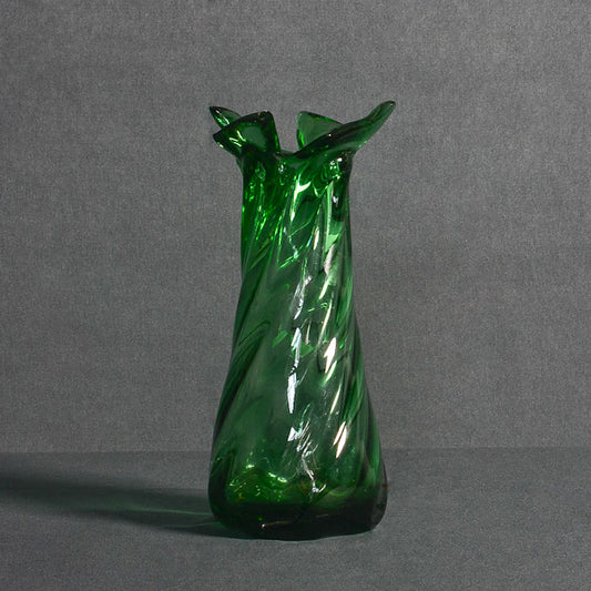 Porta fiori in vetro di Murano. Inizi ‘900