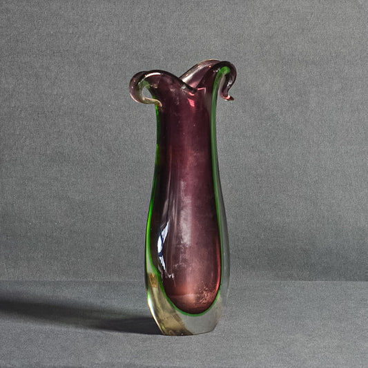 Portafiori in cristallo di Murano. Inizi ‘900