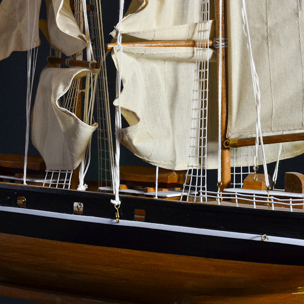 Modello di nave Cutty Sark. Artigianato del ‘900