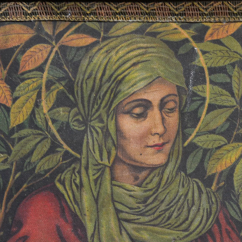 Opera oleografica “Educazione della Vergine”. Italia. Epoca ‘800