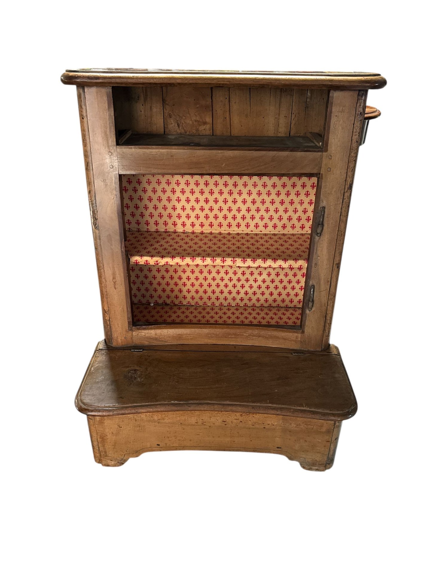 Inginocchiatoio in legno di noce