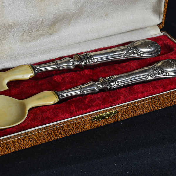 Set arrosto in argento. Inghilterra. Primi ‘900